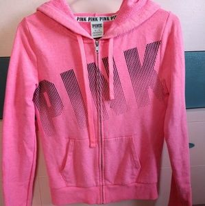 Pink VS zip-up